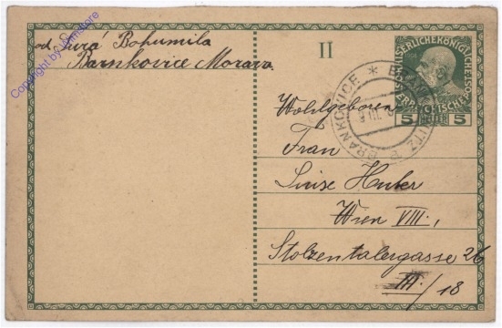 ak182903 Kartenbrief aus 1916