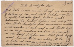 ak182903a Kartenbrief aus 1916