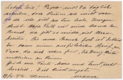 ak182906a Kartenbrief aus 1914