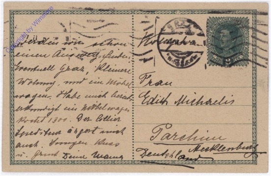 ak182913 Kartenbrief aus 1918