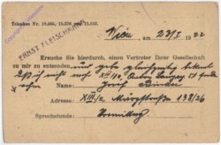 ak182917a Kartenbrief aus 1922
