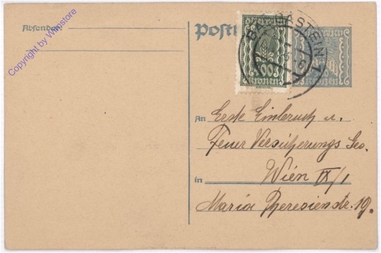 ak182920 Kartenbrief aus 1925