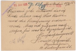 ak182920a Kartenbrief aus 1925