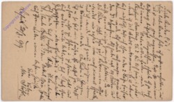 Kartenbrief aus 1899