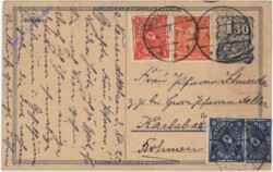 ak182928 Kartenbrief aus 1922