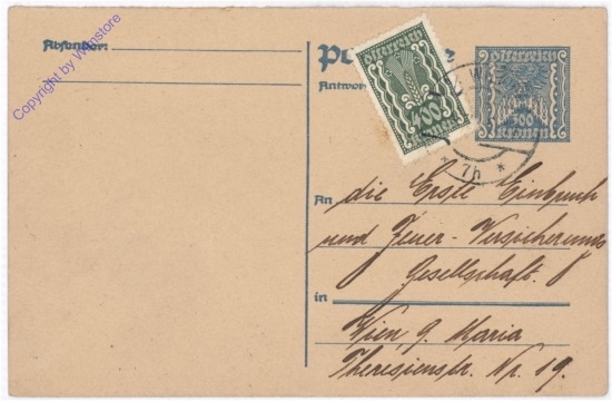 ak182935 Kartenbrief aus 1925
