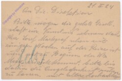 ak182937a Kartenbrief aus 1924