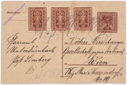 ak182944 Kartenbrief aus 1922