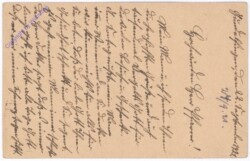ak182955a Kartenbrief aus 1921
