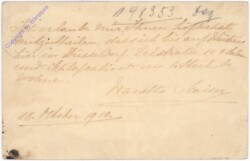 Kartenbrief aus 1910