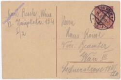 ak182960 Kartenbrief aus 1919