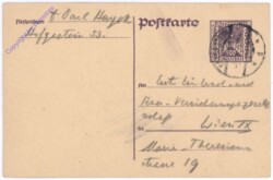 ak182964 Kartenbrief aus 1924