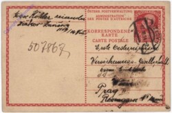 Kartenbrief aus 1914