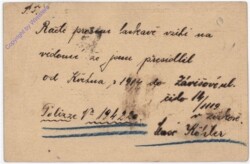 Kartenbrief aus 1914