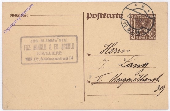 ak182969 Kartenbrief aus 1925