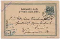 Kartenbrief aus 1903