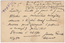 Kartenbrief aus 1900