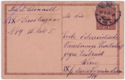 ak182980 Kartenbrief aus 1919