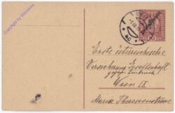 ak182983 Kartenbrief aus 1919