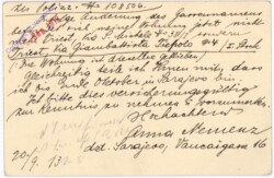 Kartenbrief aus 1913