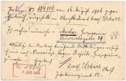 ak182997a Kartenbrief aus 1909