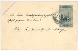 Kartenbrief aus 1912