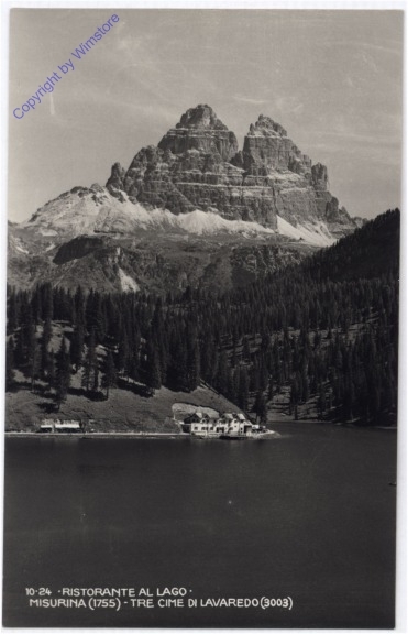 Misurina, Ristorante al lago