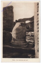 Ostia, Ara marmorea dei Lari