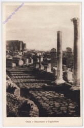 Ostia, Decumano e Capitolium