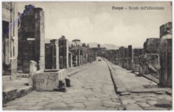 Pompei, Strada dell'abbodanza