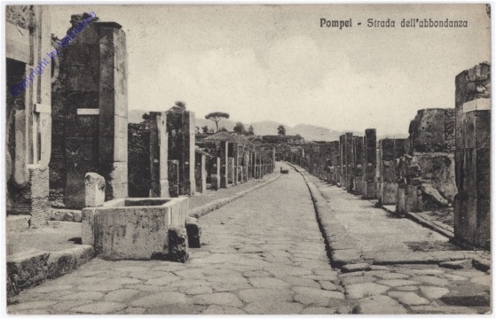 Pompei, Strada dell'abbodanza