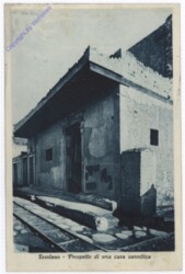 ak183032 Ercolano, Prospetto di una casa sannitica