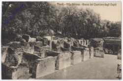 Tivoli, Villa Adriana, Avanzi dei Quartiere degli Ospiti