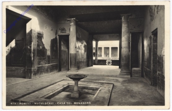 ak183048 Pompei, Nuovi Scavi, Casa del Menandro