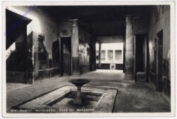 Pompei, Nuovi Scavi, Casa del Menandro