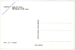 Pompei, Casa dei Vettii