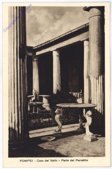 ak183060 Pompei, Casa dei Vettii, Parte del Peristilio