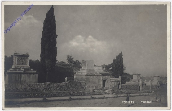 Pompei, Tombe