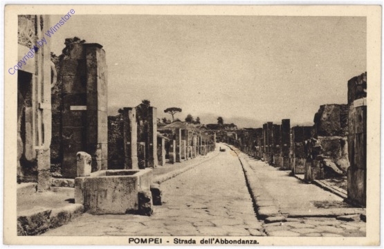 Pompei, Strada dell'Abbodanza