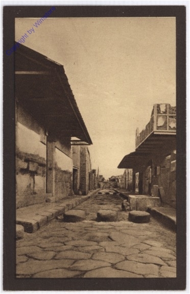 ak183085 Pompei, Mostre di negozi