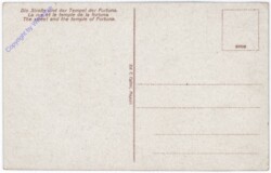 Pompei, Strada e tempio della Fortuna