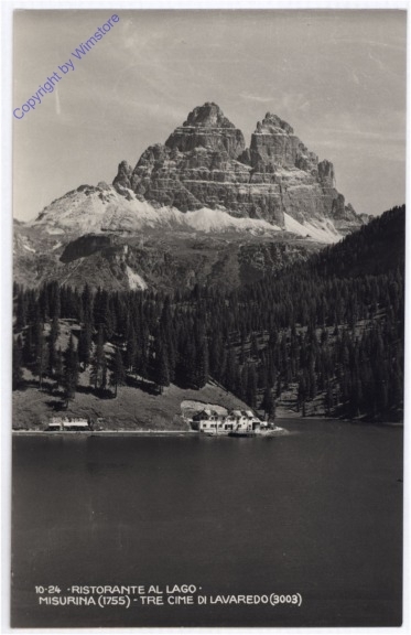 Misurina, Ristorante al lago