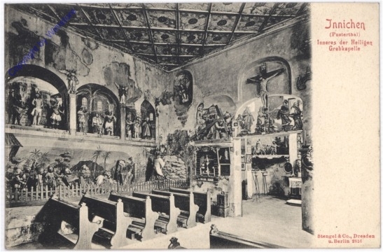 Innichen, Inneres der Heiligen Grabkapelle