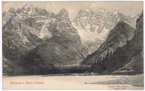 Dürrensee u. Monte Cristallo