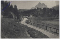 Misurina, See gegen die 3 Zinnen