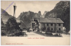 Landro, und Monte Cristallo