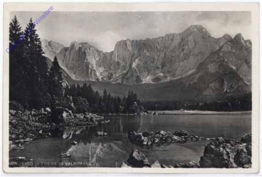 Lago di Fusine in Valromana