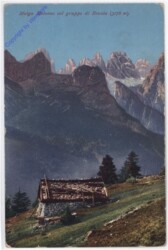 Malga Molveno col gruppo di Brenta