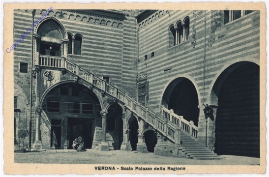 Verona, Scala Palazzo della Ragione