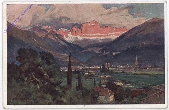 ak183268 Bolzano (Bozen), col Catinaccio